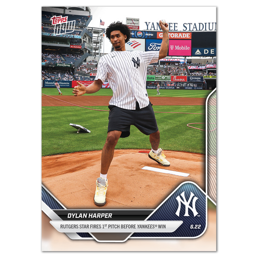 Dylan Harper - 2025 MLB Topps NOW® - Card 340