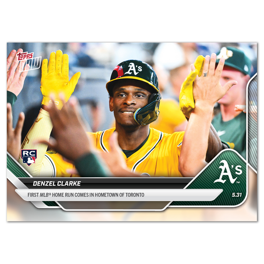 Denzel Clarke - 2025 MLB Topps NOW® - Card 240