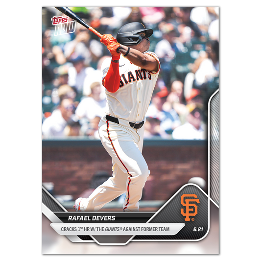 Rafael Devers - 2025 MLB Topps NOW® - Card 332