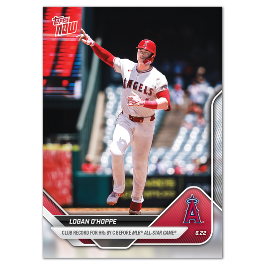 Logan O'Hoppe - 2025 MLB Topps NOW® - Card 337