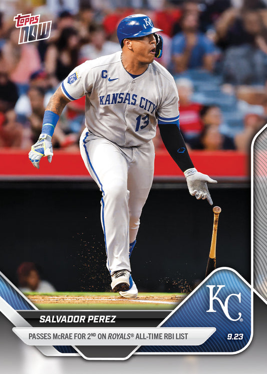 Salvador Perez - 2025 MLB Topps NOW® - Card 753