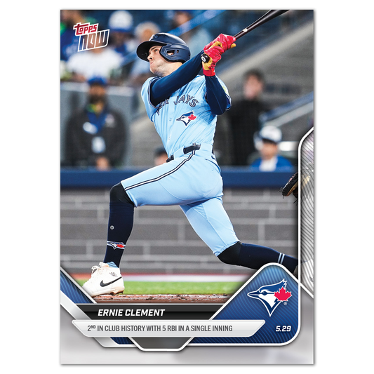 Ernie Clement - 2025 MLB Topps NOW® - Card 230