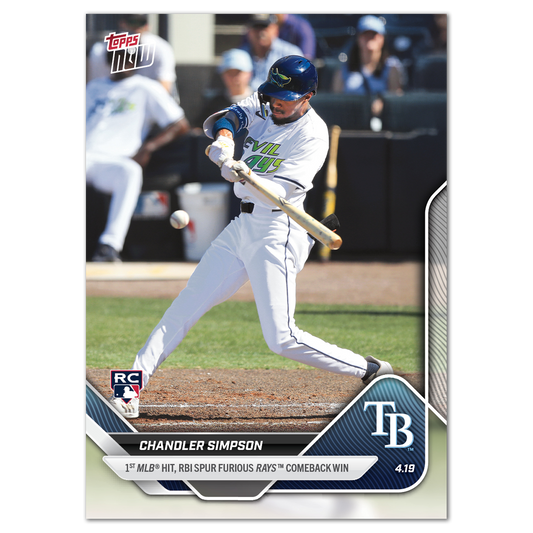 Chandler Simpson - 2025 MLB Topps NOW® - Card 88