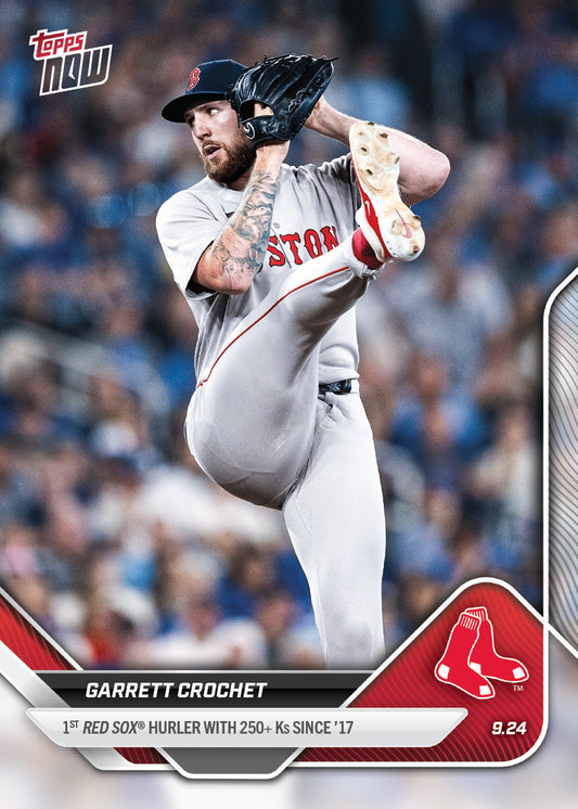 Garrett Crochet - 2025 MLB Topps NOW® - Card 761