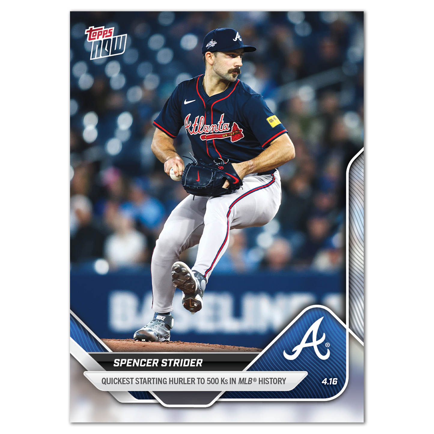 Spencer Strider - 2025 MLB Topps NOW® - Card 73