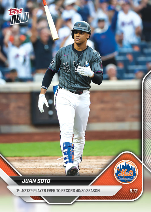 Juan Soto - 2025 MLB Topps NOW® - Card 705