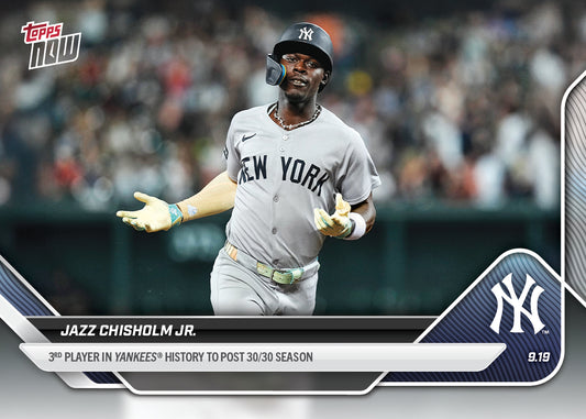 Jazz Chisholm Jr. - 2025 MLB Topps NOW® - Card 731