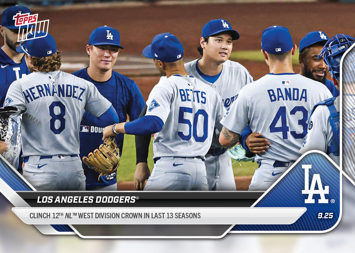 Los Angeles Dodgers - 2025 MLB Topps NOW® - Card 770