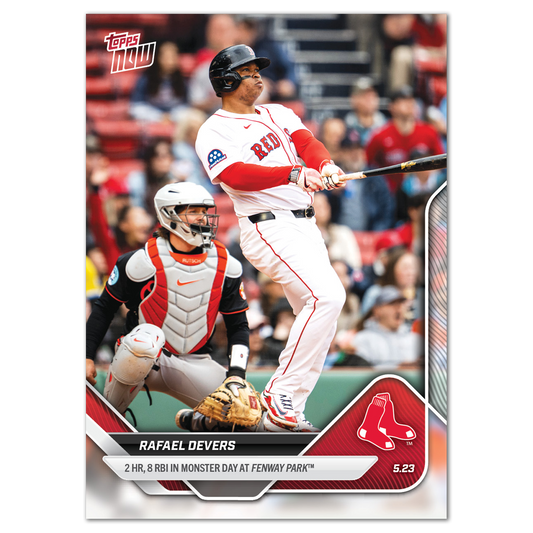 Rafael Devers - 2025 MLB Topps NOW® - Card 207