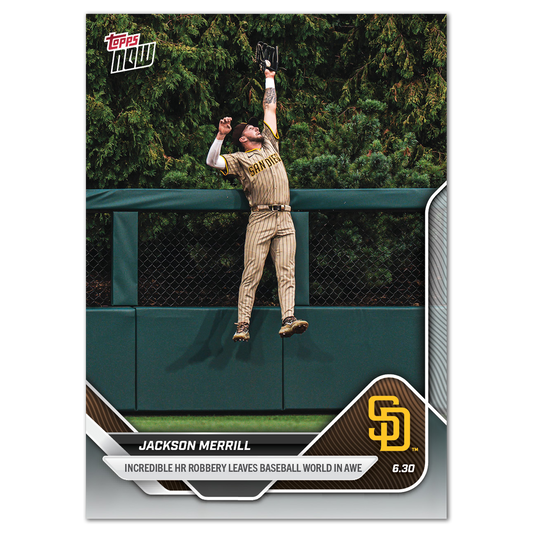Jackson Merrill - 2025 MLB Topps NOW® - Card 367