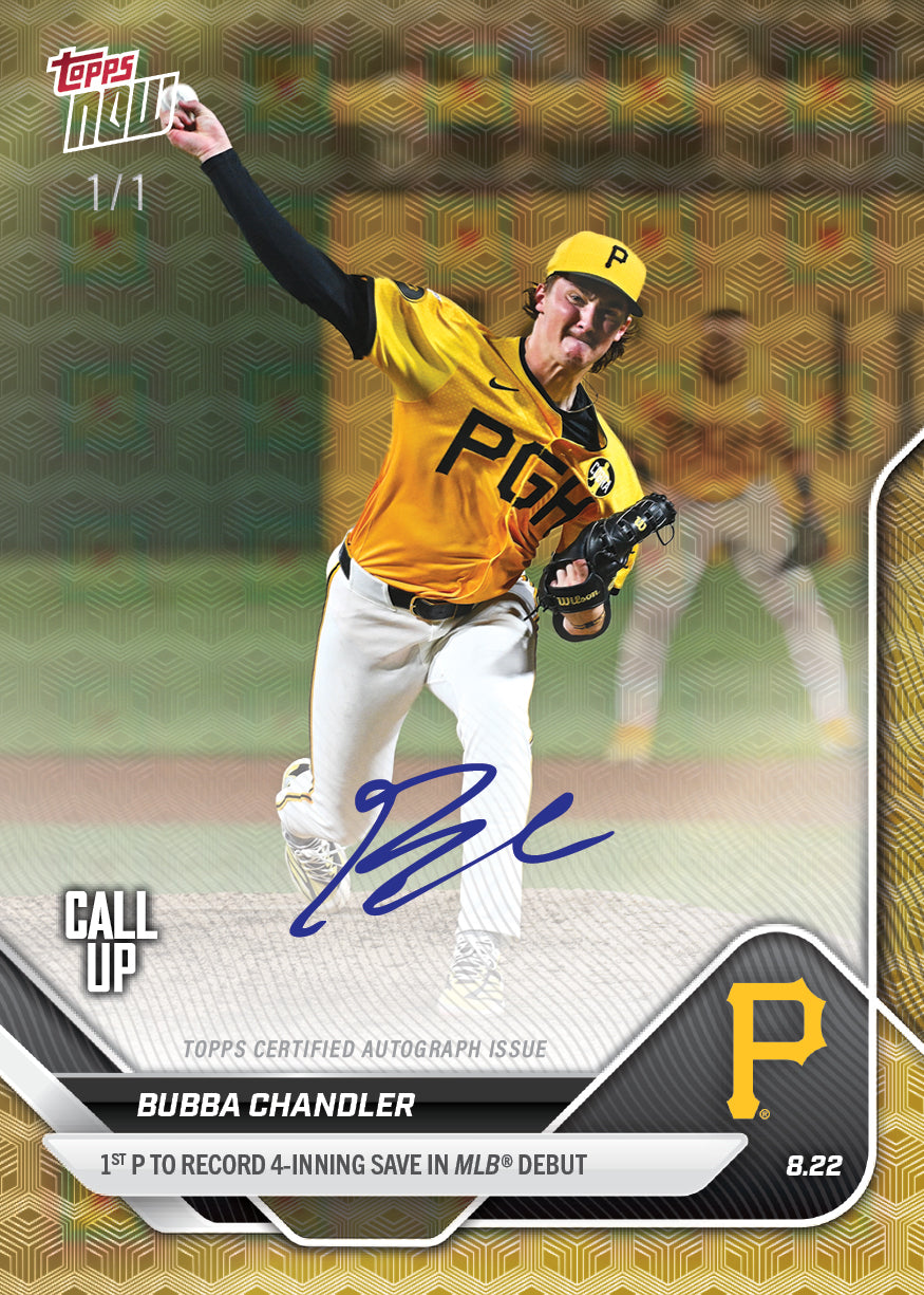 Bubba Chandler - 2025 MLB Topps NOW® - Card 592 - LOOK FOR AUTOS