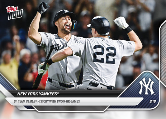 New York Yankees - 2025 MLB Topps NOW® - Card 576
