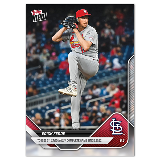 Erick Fedde - 2025 MLB Topps NOW® - Card 156