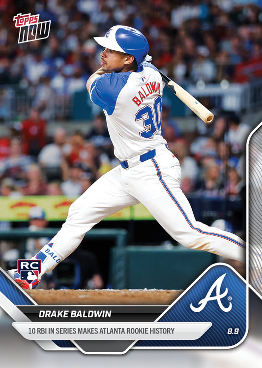 Drake Baldwin - 2025 MLB Topps NOW® - Card 540