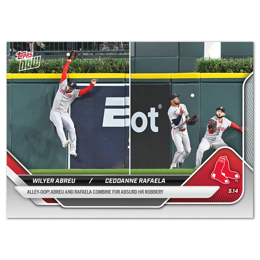 Wilyer Abreu / Ceddanne Rafaela - 2025 MLB Topps NOW® - Card 181